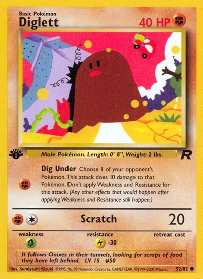 Diglett - Front