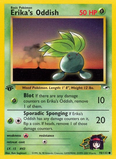 Erika's Oddish (78) - Front