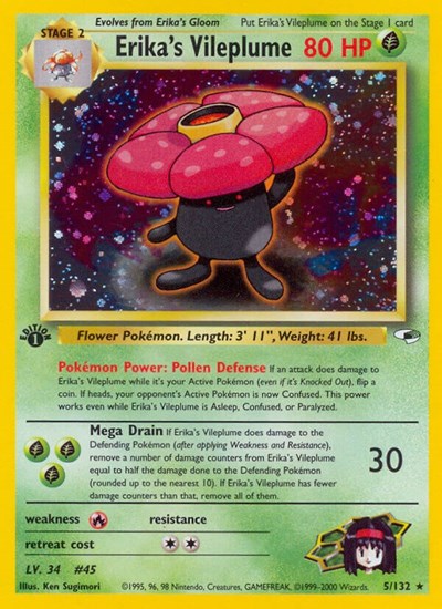 Erika's Vileplume - Front