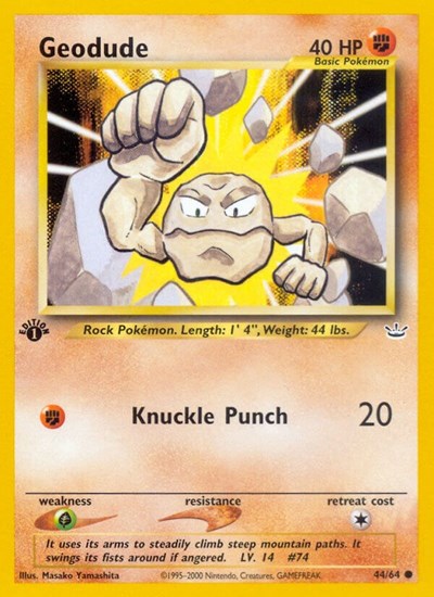 Geodude - Front