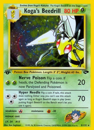 Koga's Beedrill - Front