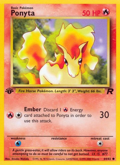 Ponyta - Front