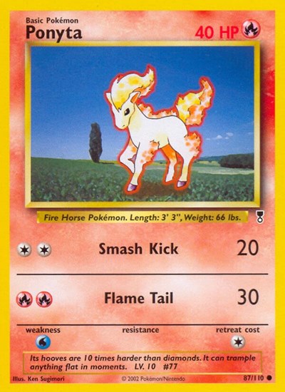 Ponyta - Front