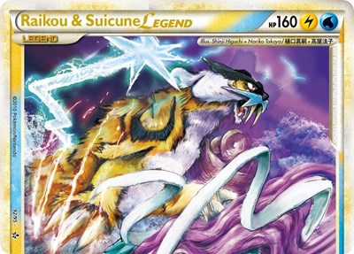 Raikou & Suicune Legend (Top) - Front