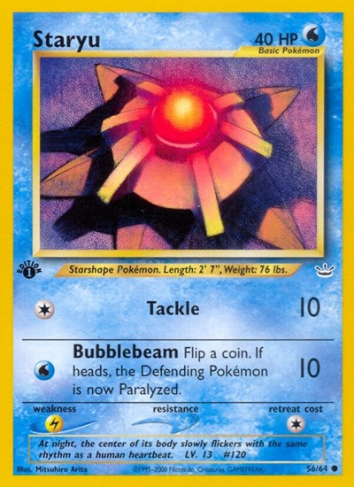 Staryu - Front