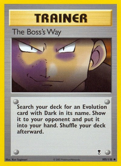 The Boss's Way - Front