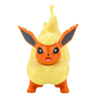 Pokémon Flaroen Battle Figure Pack – Fire Type Pokémon Figure (3")
