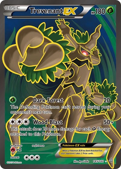 Trevenant EX (145 Full Art) - Front