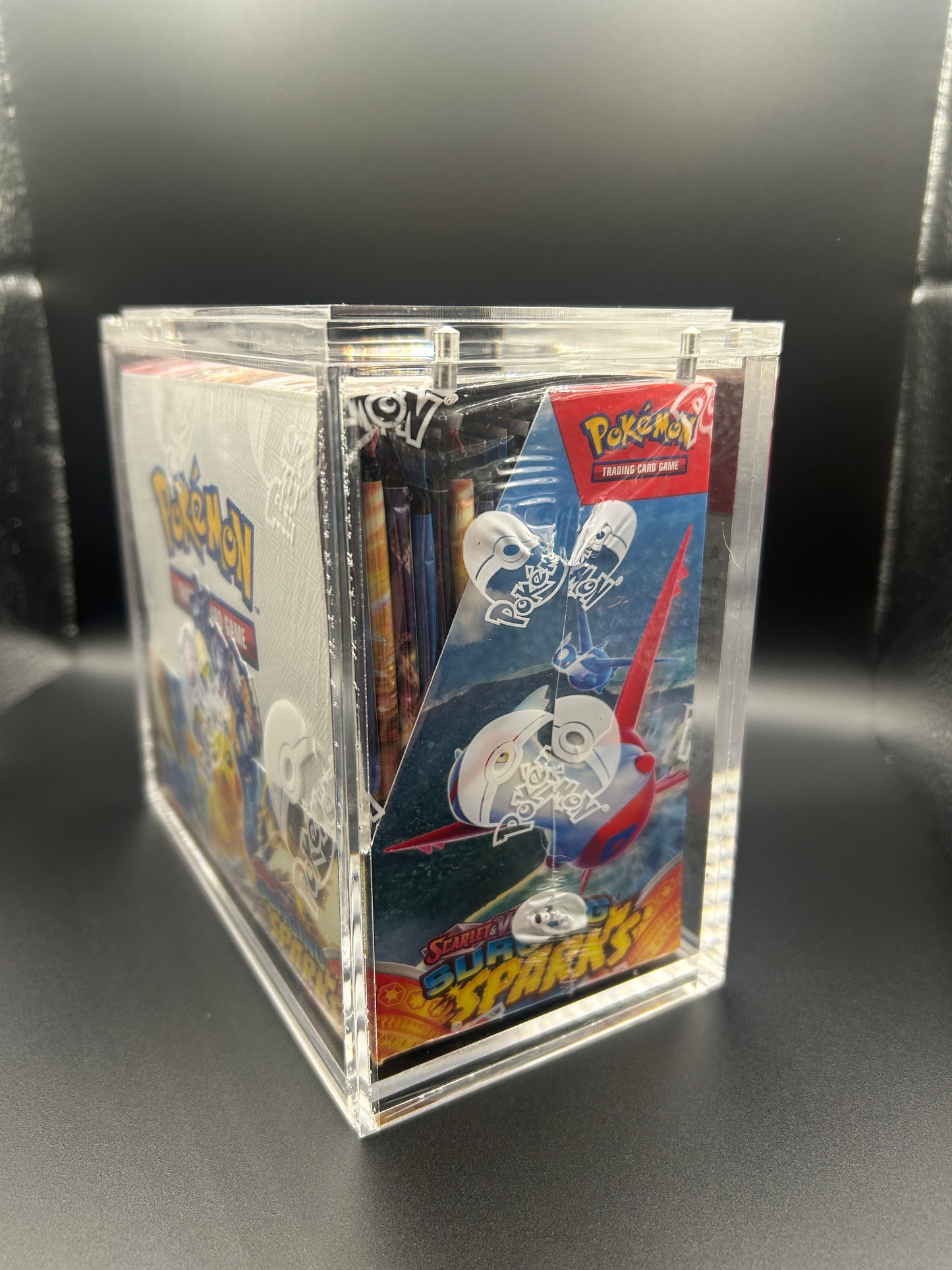 Pokémon TCG English Booster Box Acrylic Display Case - Stackable
