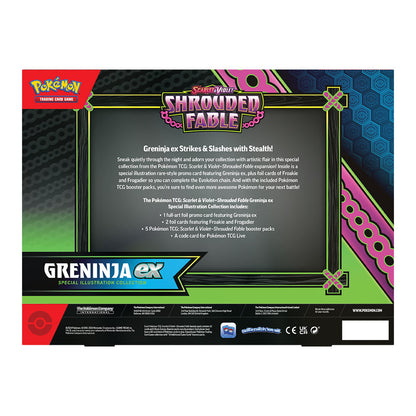 Pokémon TCG Scarlet & Violet 6.5 Shrouded Fable Greninja Collection Box