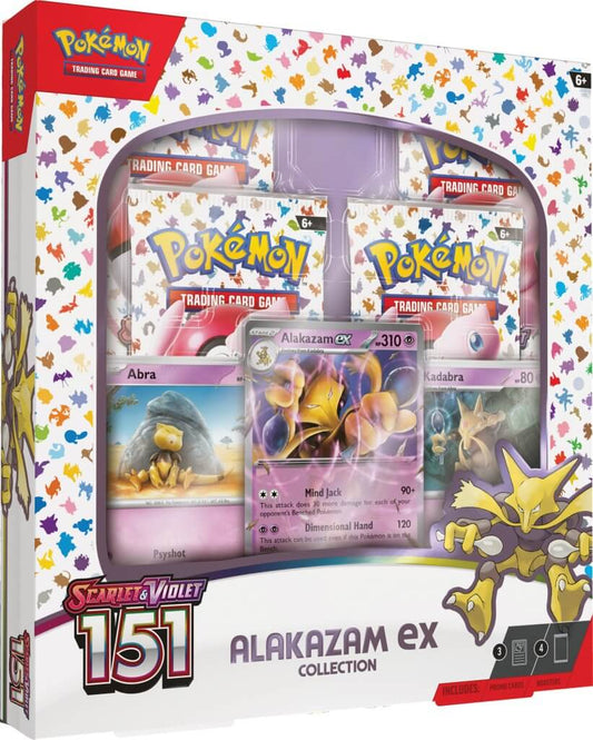 Pokémon TCG Scarlet & Violet 151 Alakazam EX Collection