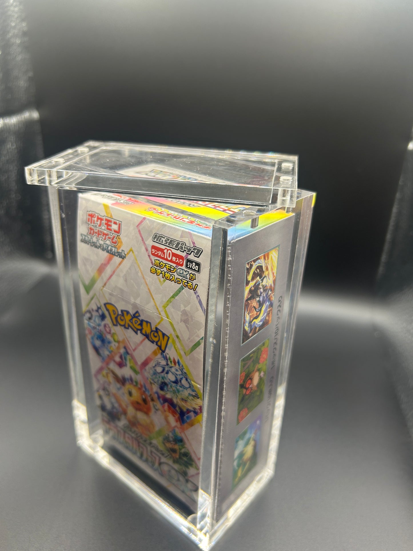 Pokémon TCG Japanese High Class Set Booster Box Acrylic Display Case