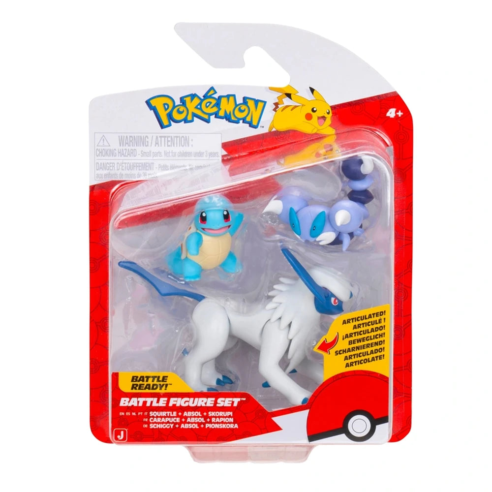 Pokemon Battle Fig Pack – Assorted Pokémon Battle Figure 3" Pack