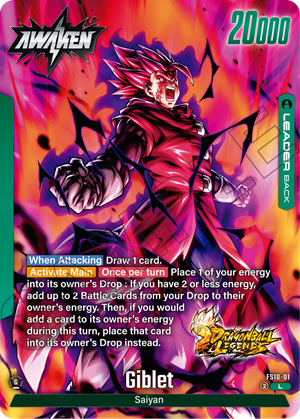 Dragon Ball Super Card Game - Fusion World - Starter Deck - Giblet - FS10