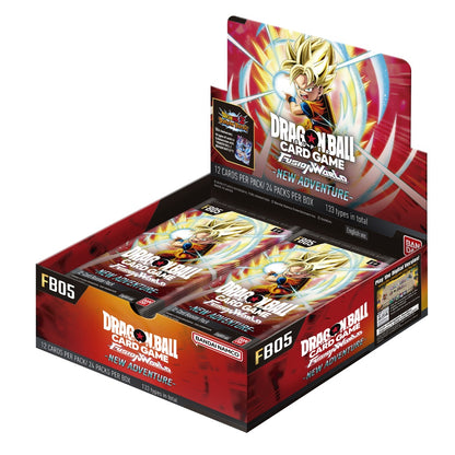 Dragon Ball Super Card Game - Fusion World – New Adventure - FB05 - Booster Box