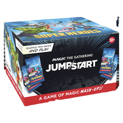 Magic Marvel Super Heroes - Jumpstart Booster Display