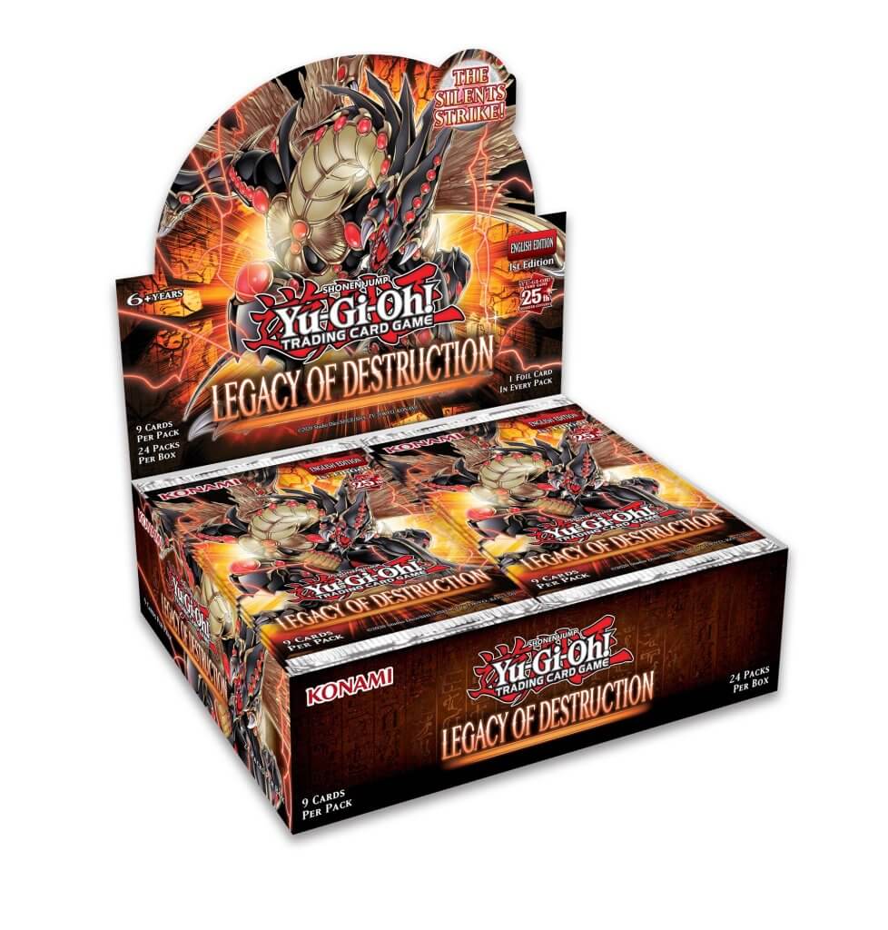 YuGiOh TCG Legacy of Destruction Booster Box