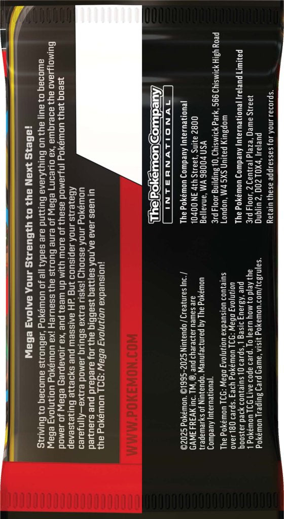 Pokémon TCG - Mega Evolution - Enhanced Booster Box