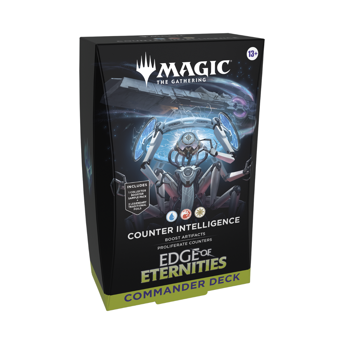 Magc The Gathering -  Edge Of Eternities - Commander Decks - Counter Intelligence