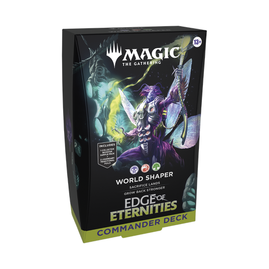 Magc The Gathering -  Edge Of Eternities - Commander Decks - World Shaper