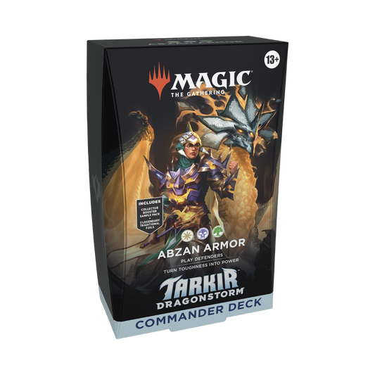 Magc The Gathering - Dragonstorm - Commander Decks - Abzan Armor