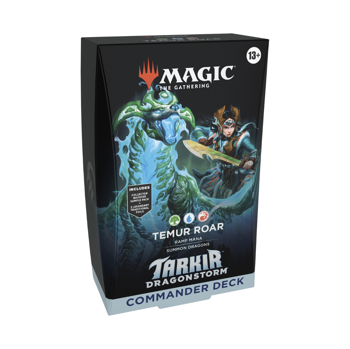 Magc The Gathering - Dragonstorm - Commander Decks - Temur Roar