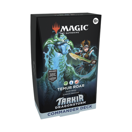 Magc The Gathering - Dragonstorm - Commander Decks - Temur Roar