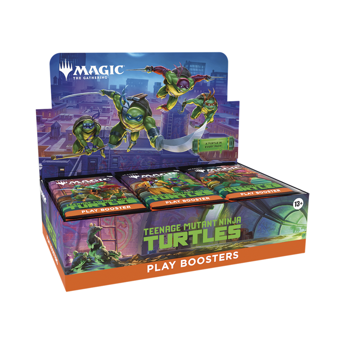 Magic Teenage Mutant Ninja Turtles - Play Booster Display Box