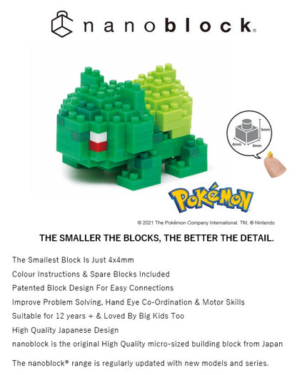 Pokémon Nanoblock - Bulbasaur