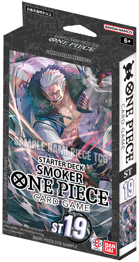 One Piece Card Game (Black) Smoker Starter Deck (ST-19)