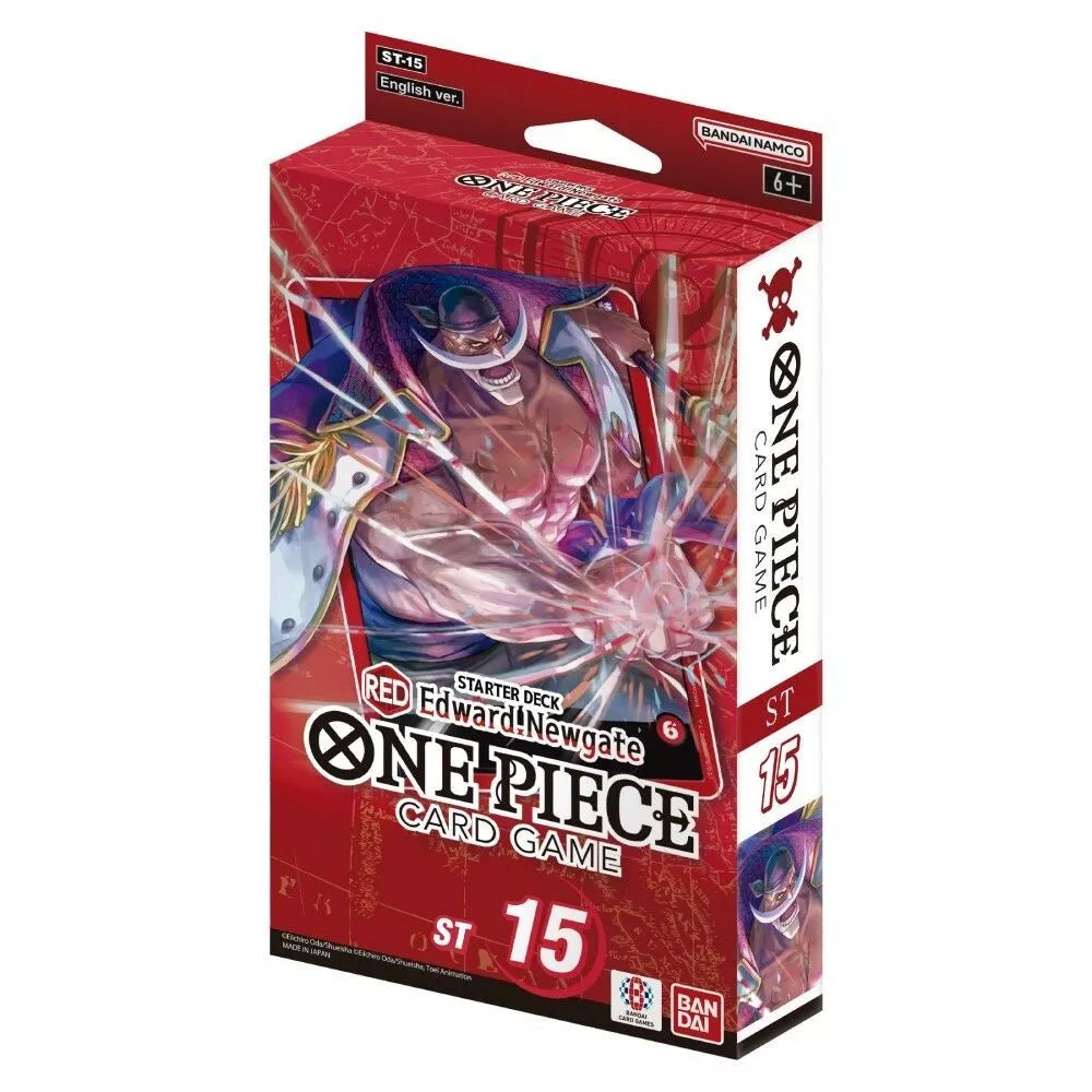 One Piece Card Game (Red) Edward Newgate Starter Deck (ST-15)