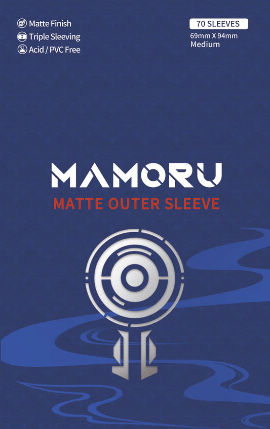 Mamoru Matte Outer Deck Sleeves  - 70 Pack