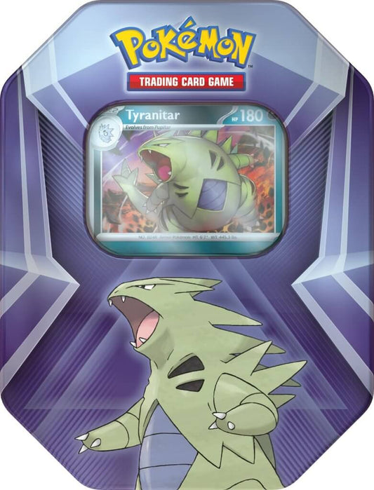 Pokémon TCG Triple Whammy Back Issue Collector Tin - Tyranitar