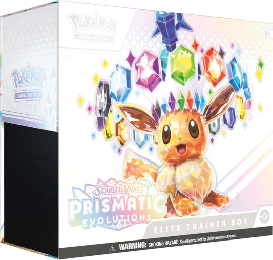 Pokémon TCG Scarlet & Violet 8.5 Prismatic Evolutions Elite Trainer Box