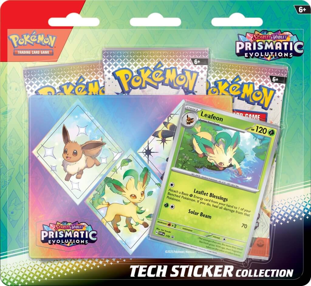 Pokémon: Prismatic Evolutions SV08.5 - Tech Sticker Collection