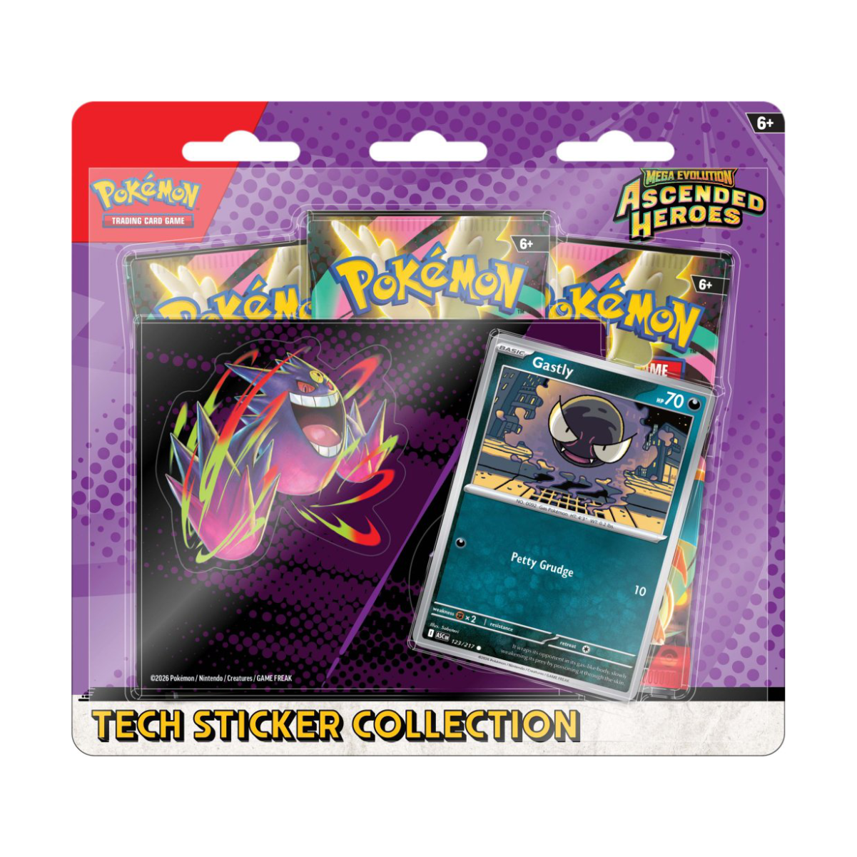 Pokémon TCG: Mega Evolution—Ascended Heroes Tech Sticker Collection