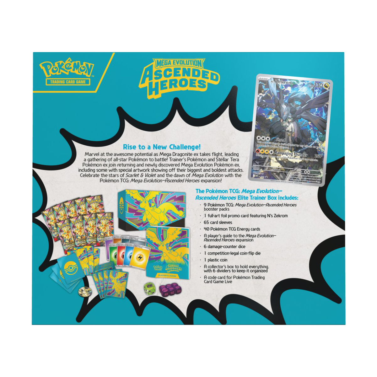 Pokémon TCG: Mega Evolution— Ascended Heroes Elite Trainer Box