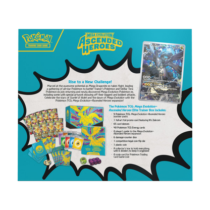 Pokémon TCG: Mega Evolution— Ascended Heroes Elite Trainer Box