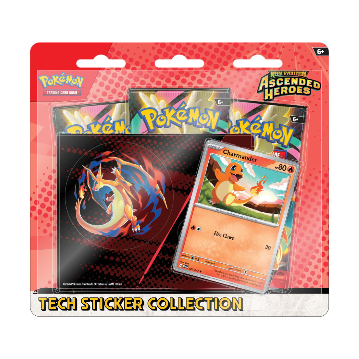 Pokémon TCG: Mega Evolution—Ascended Heroes Tech Sticker Collection