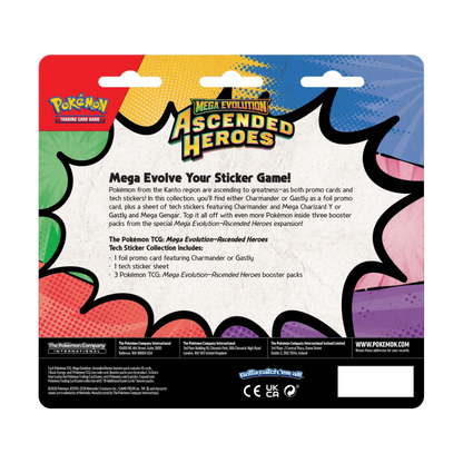 Pokémon TCG: Mega Evolution—Ascended Heroes Tech Sticker Collection
