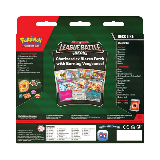 Pokemon TCG: League Battle Deck Charizard ex