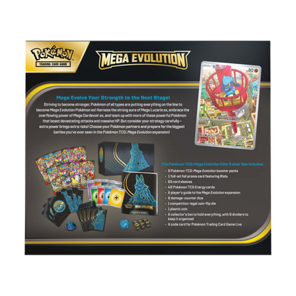 Pokémon TCG: Mega Evolution Elite Trainer Box
