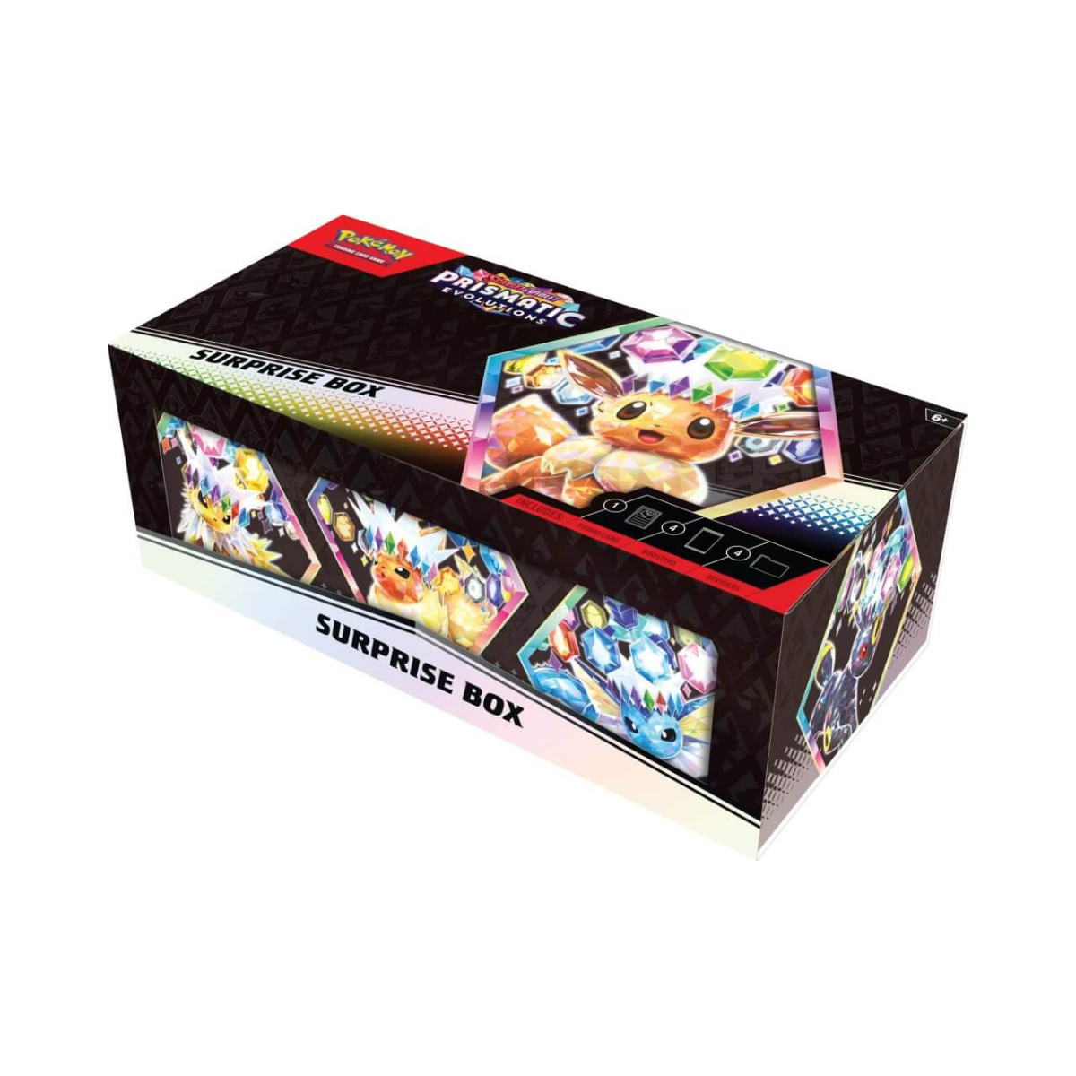 POKÉMON TCG Scarlet & Violet 8.5 Prismatic Evolutions Surprise Box