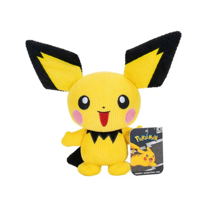 Pokémon 8" Corduroy Plush Toys – Official Licensed Merchandise