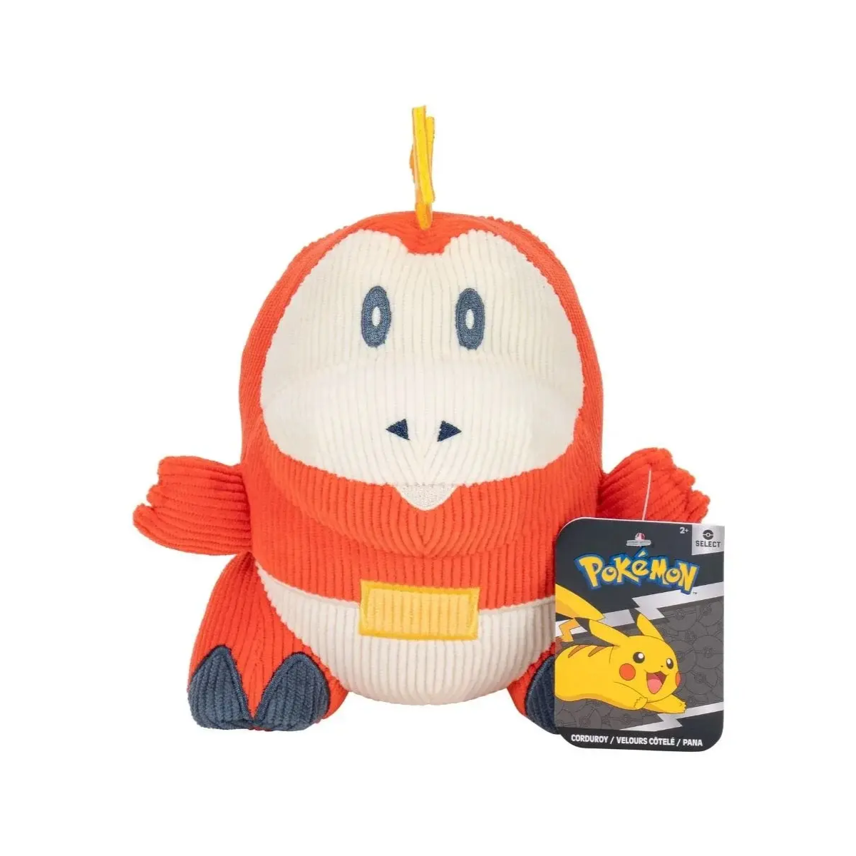 Pokémon 8" Corduroy Plush Toys – Official Licensed Merchandise