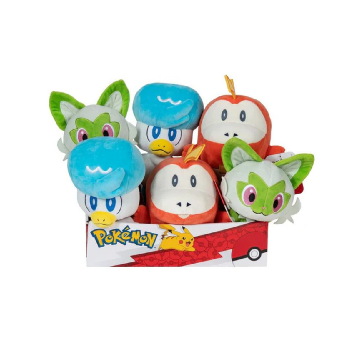 Pokémon 8" Corduroy Plush Toys – Official Licensed Merchandise