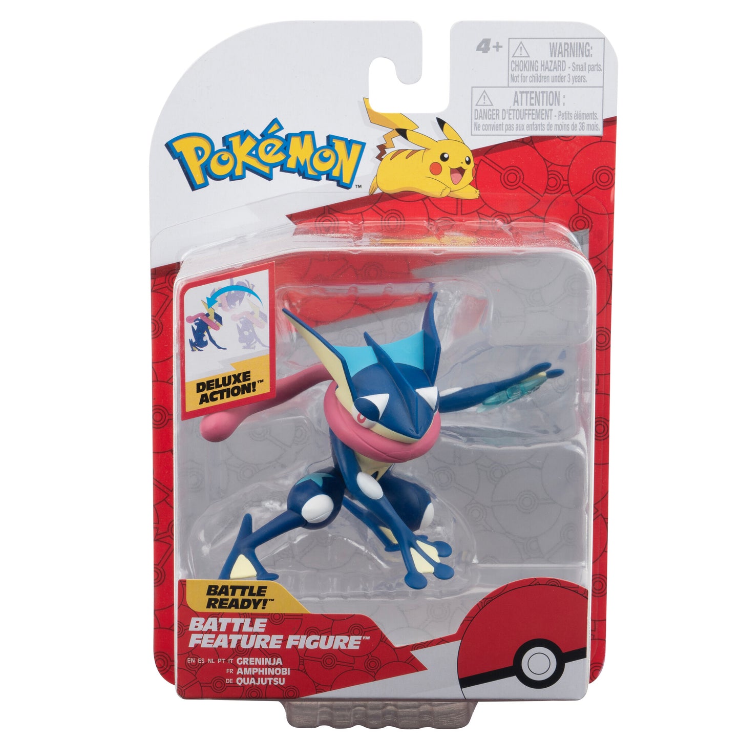 Pokemon Battle Feature Figure Greninja – Greninja Water/Dark Type Pokémon Battle Figure