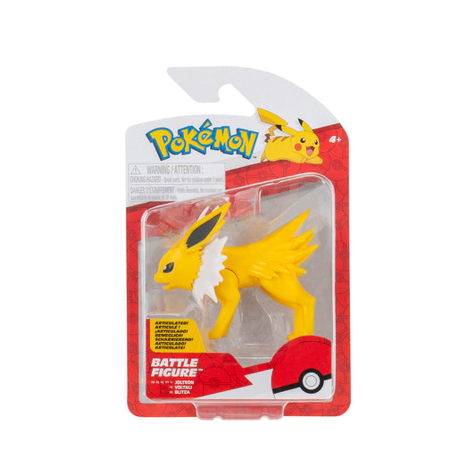 Pokémon Jolteon Battle Figure – Electric Type Pokémon Figure (3")