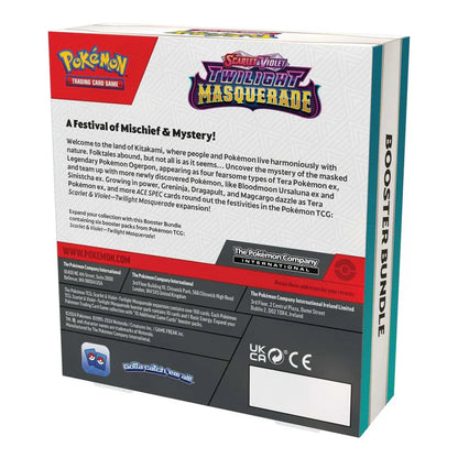 Pokémon TCG Twilight Masquerade Booster Bundle