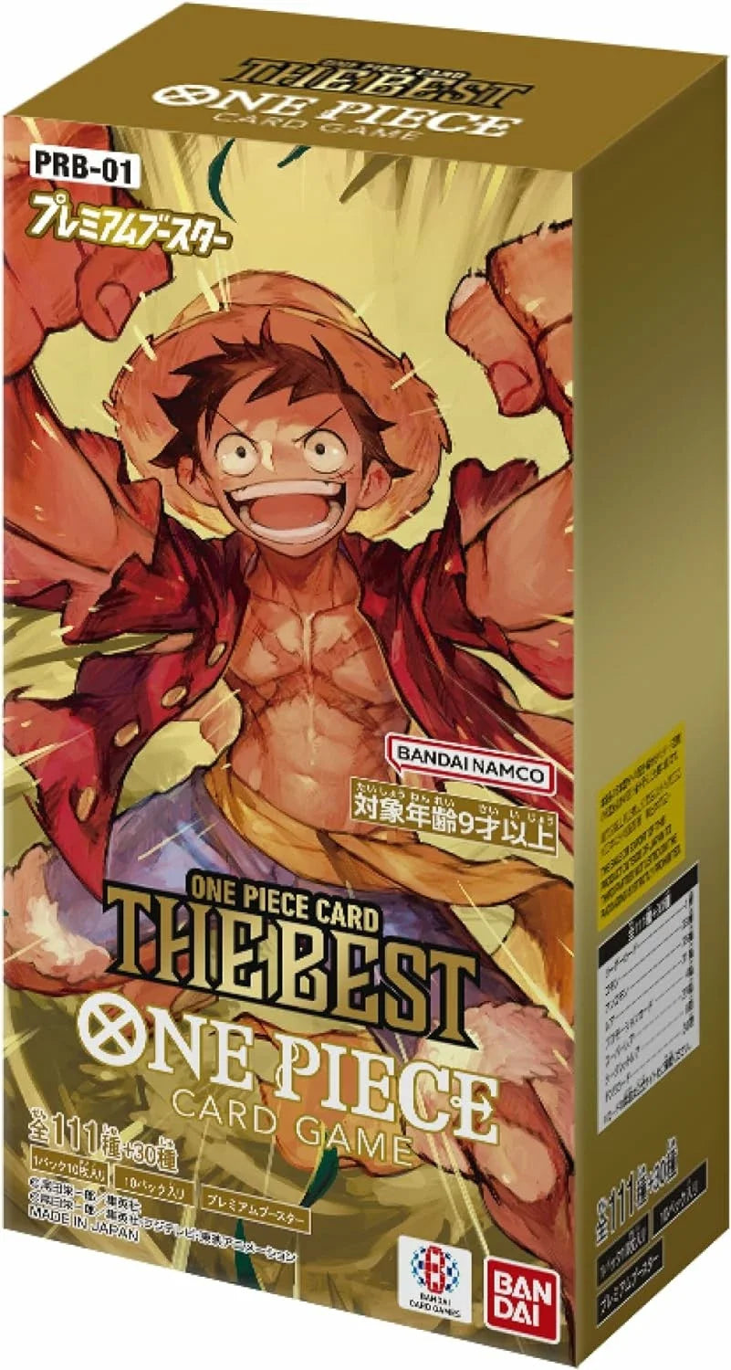 One Piece Card Game: Premium Booster Box - The Best - Japanese PRB-01